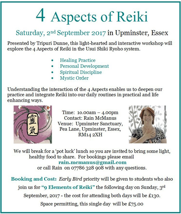 4 aspects of Reiki