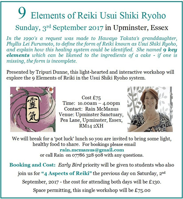9 Elements of Reiki